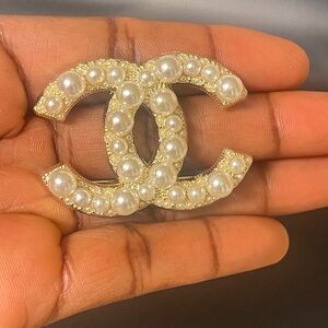 Double C Brooch
